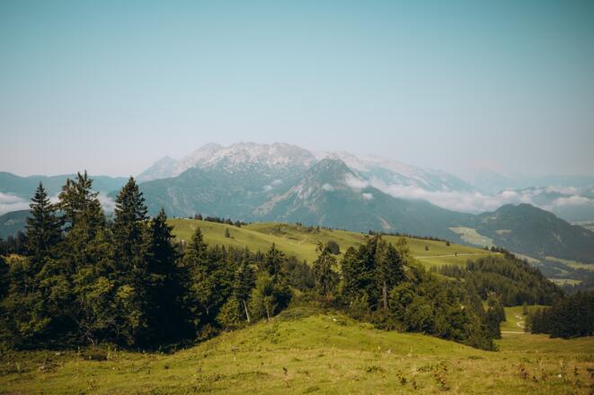 Panoramablick auf Etappe 16