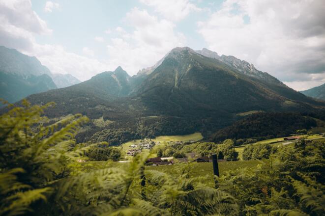 Ausblick auf den Hochkalter