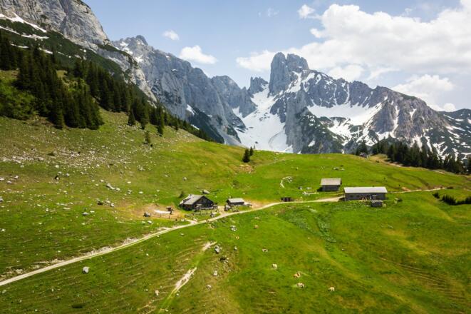 Die Stuhlalm mit Bischofsmütze