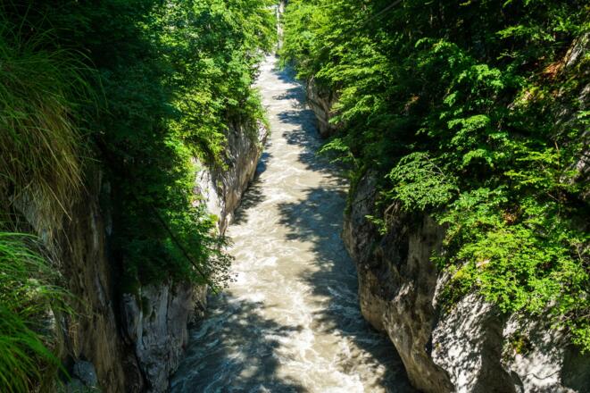 In der Salzachklamm