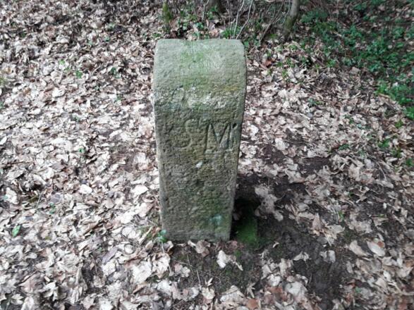 Drei-Herren-Stein, Markung Herzogtum Sachsen-Meinigen