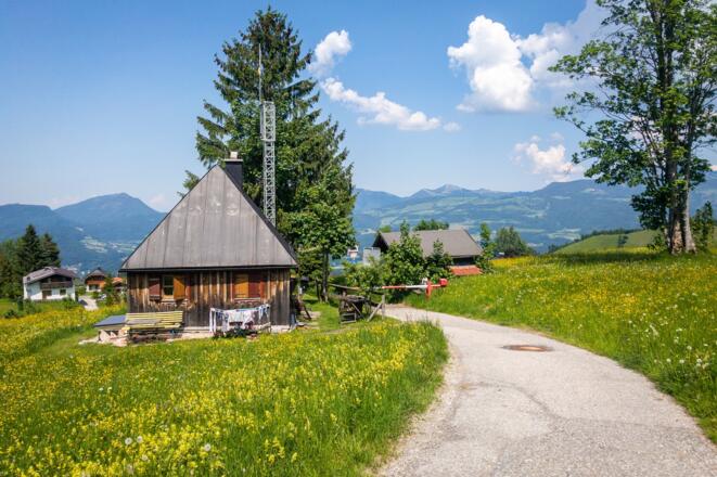 An der Grenze Deutschland-Österreich