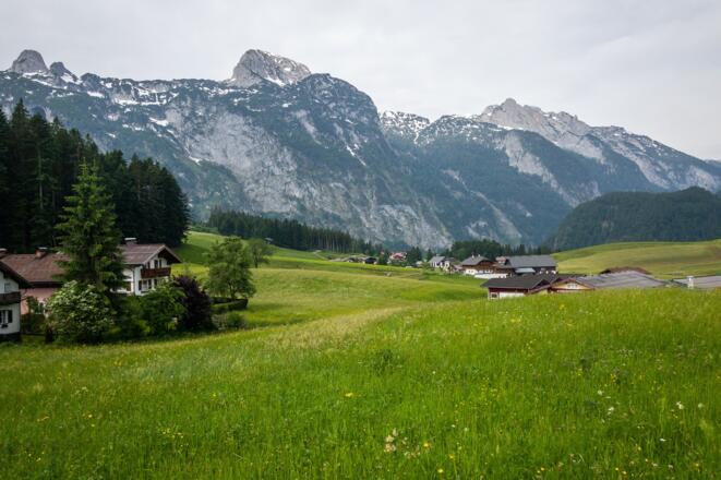 Auf dem Weg zur Karkogelbahn