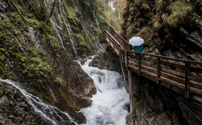 Erlebnis Wimbachklamm im Nationalpark Berchtesgaden