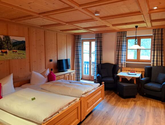 Doppelzimmer mit Balkon