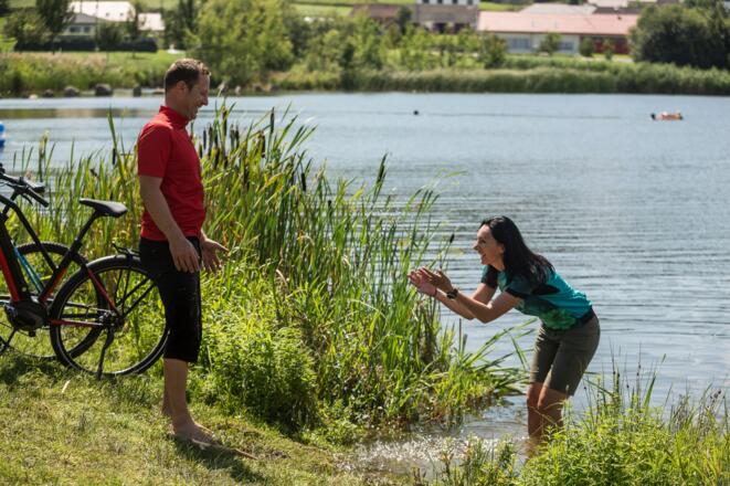 2020 Sommer Ottenschlag Landschaftsteich