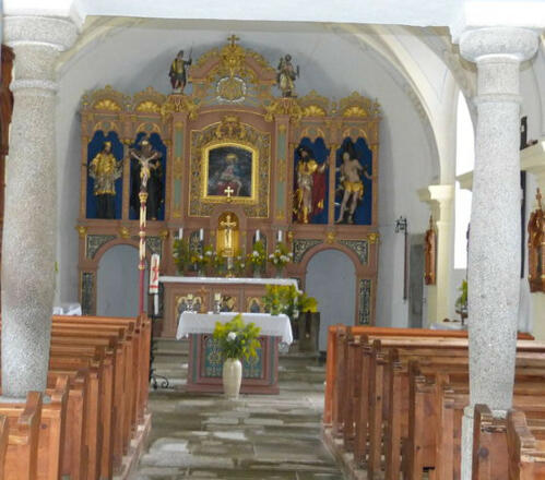 Waldkapelle Maria Rast - Altar