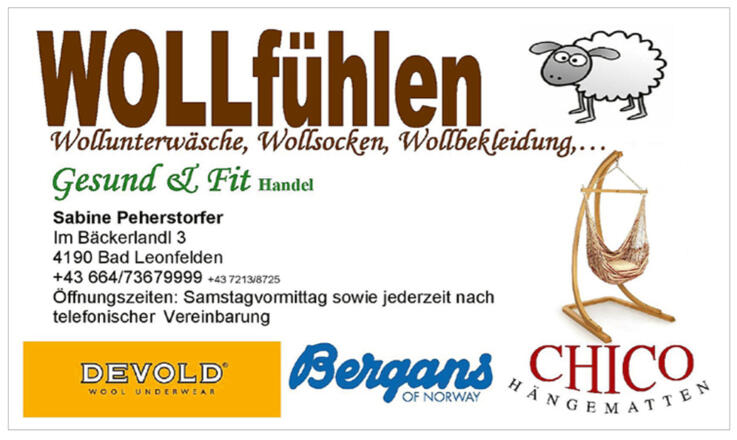 Wollfühlen Sabine Peherstorfer