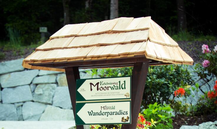 Moorwald-Vortuna-Wegweiser