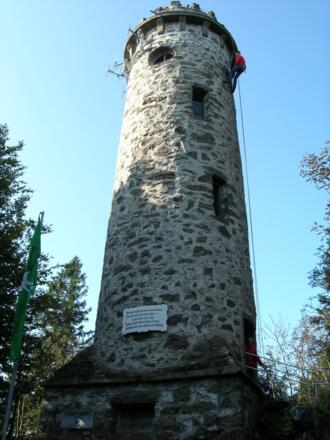 Sternsteinwarte Abseilen