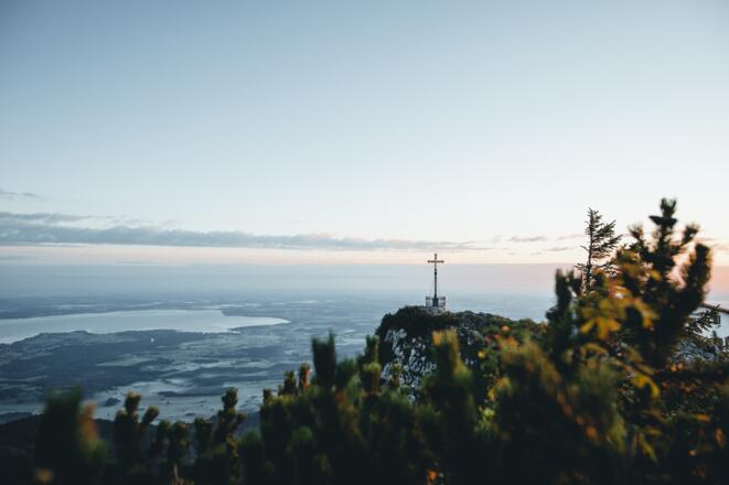 Hochfelln - die Aussichtsterrasse im Chiemgau