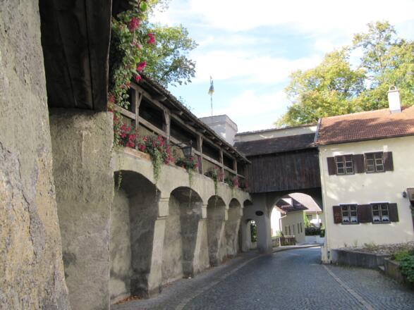 Stadtmauer mit Maxtor in Schongau