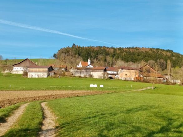 Rückblick nach Landasberg