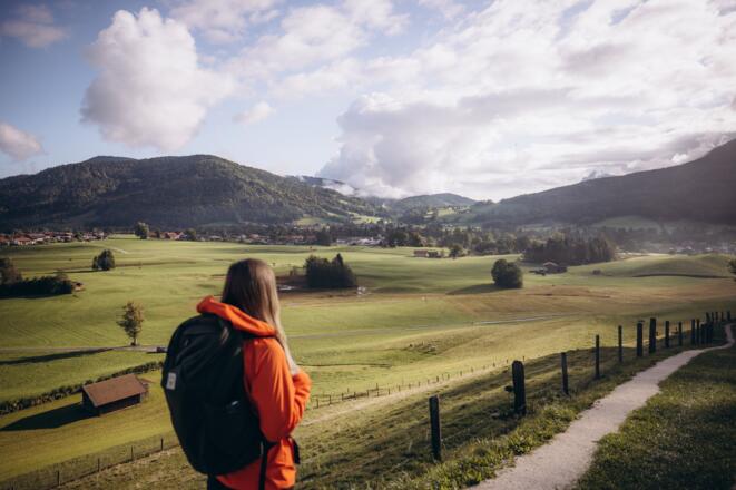 Unterwegs Richtung Ruhpolding