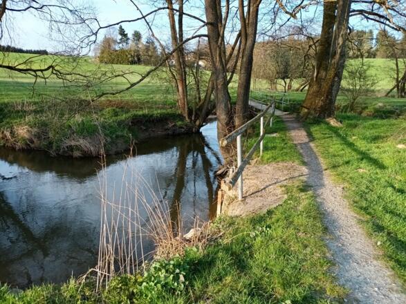 Menachbrücke bei Haselbach