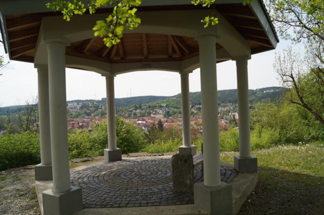 Verlobungstempel über Münnerstadt