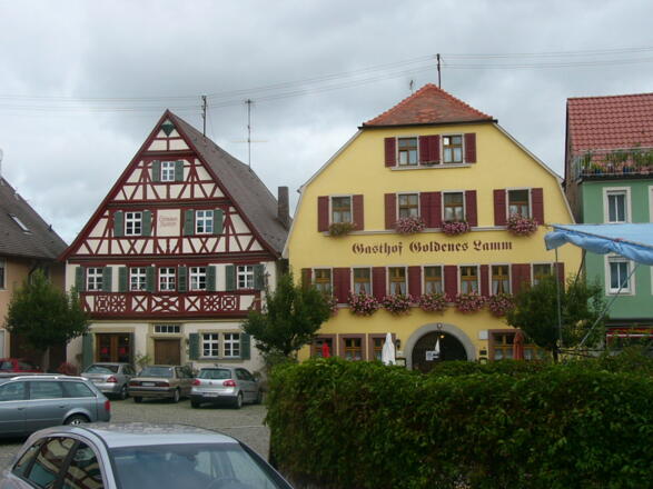 Marktplatz in Aub