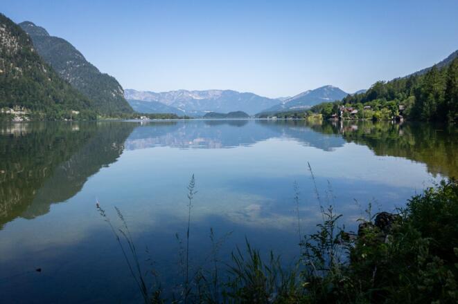 Der Blick Richtung Bad Goisern
