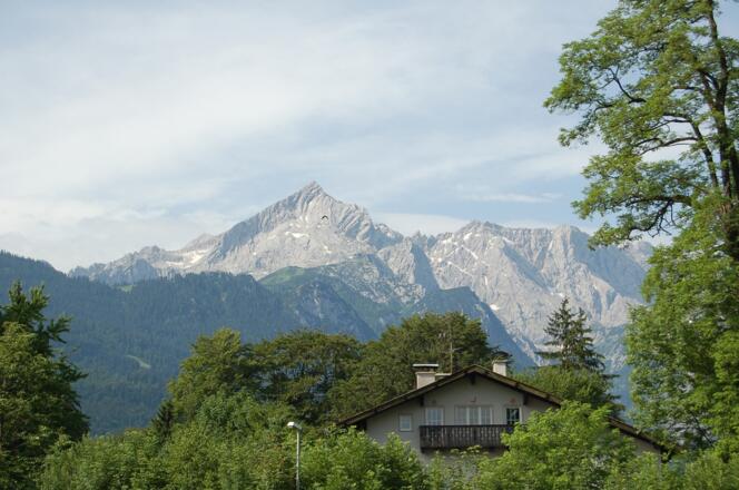 Blick auf die Alpspitze.