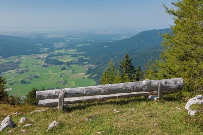 Blick nach Inzell