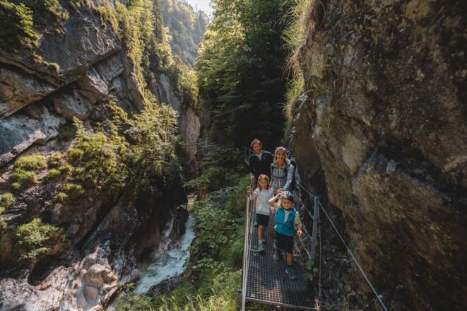 Familienwanderung Kaiserklamm