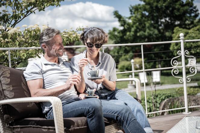 Picknick mit dem Rad