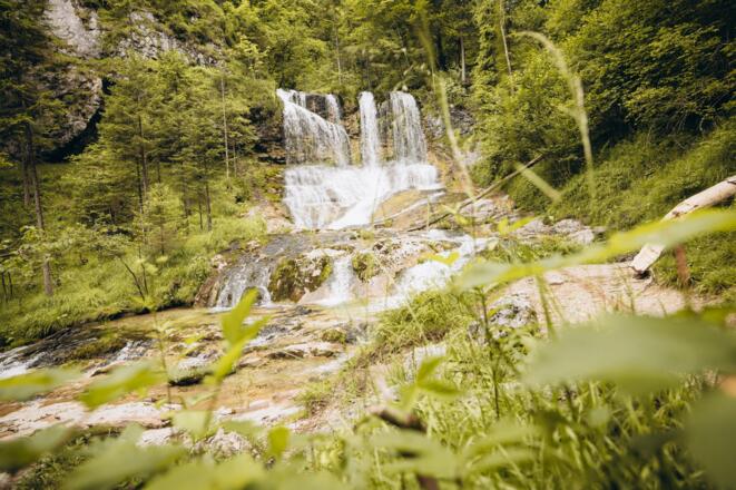 Natusschauspiel Weissbachfälle