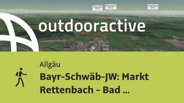 Pilgerweg im Allgäu: Bayr-Schwäb-JW: Markt Rettenbach - Bad Grönenbach