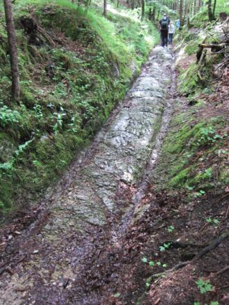 Reste Römerstraße bei Klais