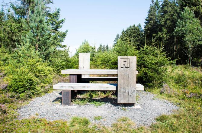 Rastplatz am Rennsteig