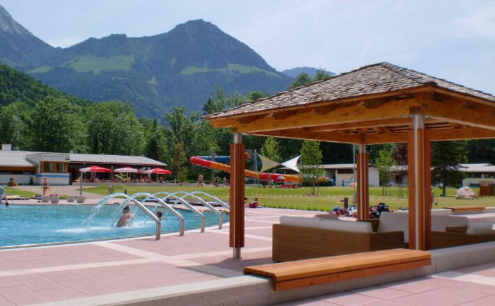 Schornbad mit Blick auf den Jenner