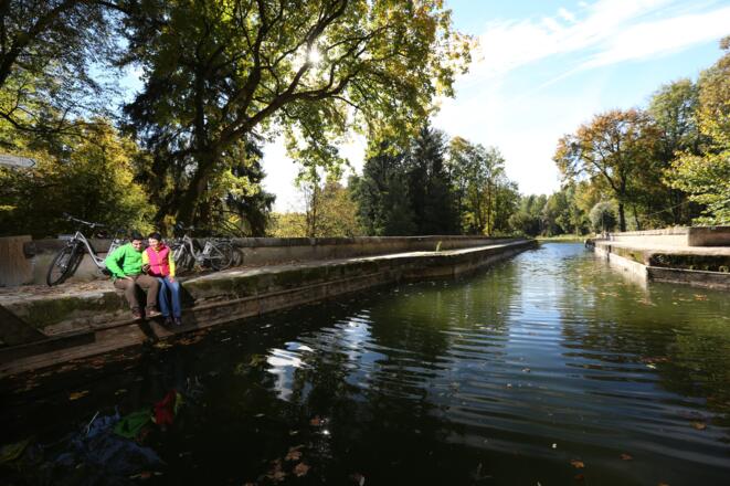 Kanal über die Schwarzach, Alter Kanal, Ludwigskanal, Brückkanal
