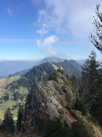 Grat zwischen Hochgrat und Eineguntkopf