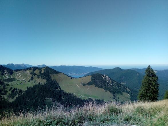 Blick zum Tegernsee