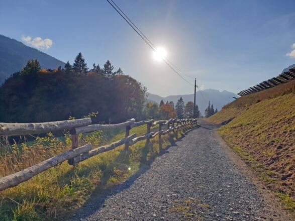 Unterwegs von Klösterle nach Danöfen