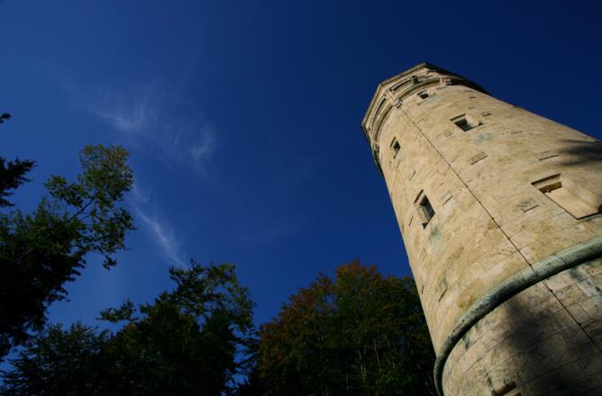 Der Aussichtsturm am Taubenberg