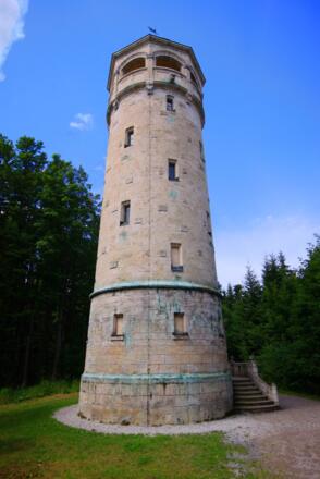 Der Aussichtsturm auf dem Taubenberg
