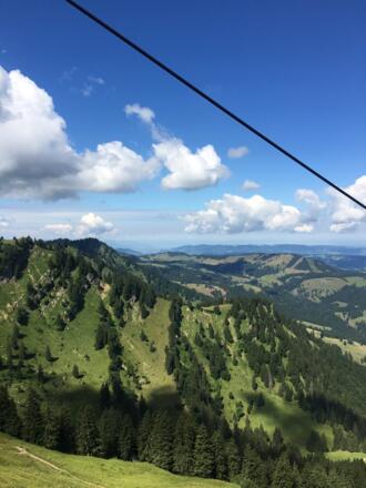 Ausblick vom Hochgrat