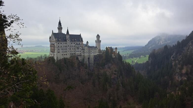 Neuschwanstein von der Marienbrücke