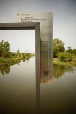 Mündung der Abens in die Donau