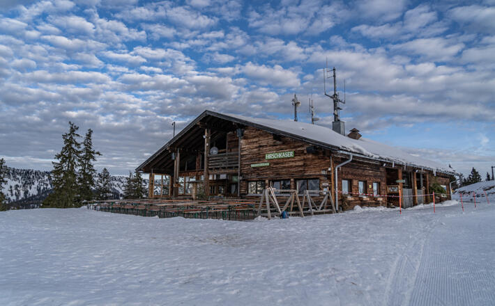 Der Hirschkaser im Winter