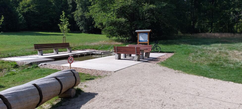 Kneippanlage im Stadtwald
