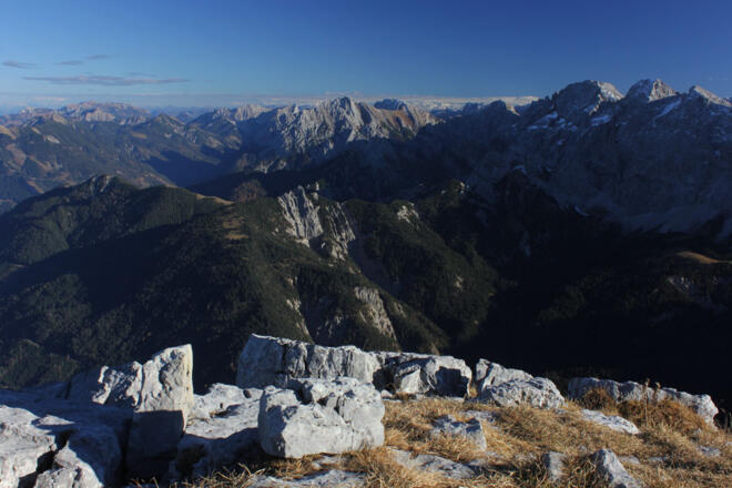 Am Gipfel der Soiernspitze