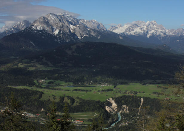 Blick Richtung Wetterstein