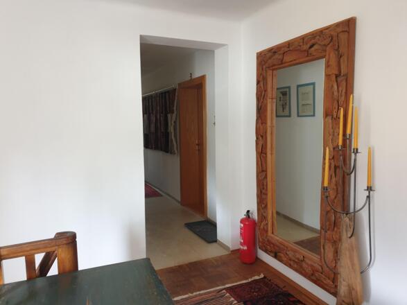 Eingang der Zimmer