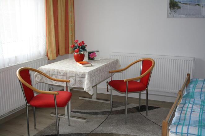 Schreibtisch im Zimmer