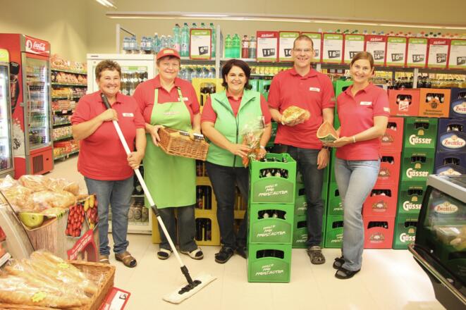 Das Team von Nah &amp; Frisch Winklehner