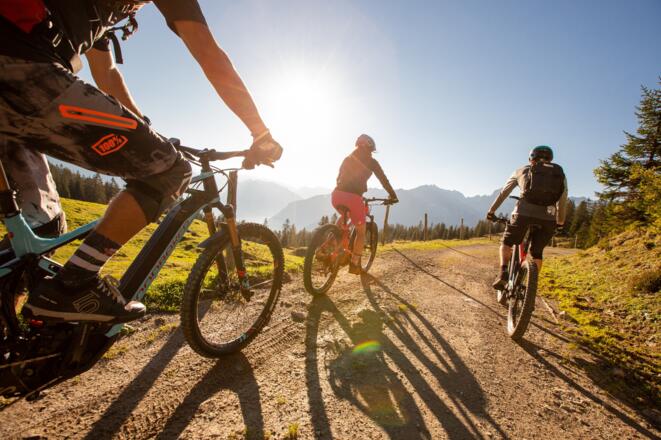 Mountainbiken im Brandnertal (Symbolbild)