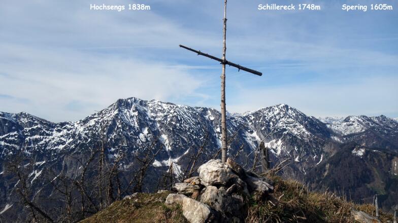 Größtenberg 1448m mit SW-Blick zum Sengsengebirge