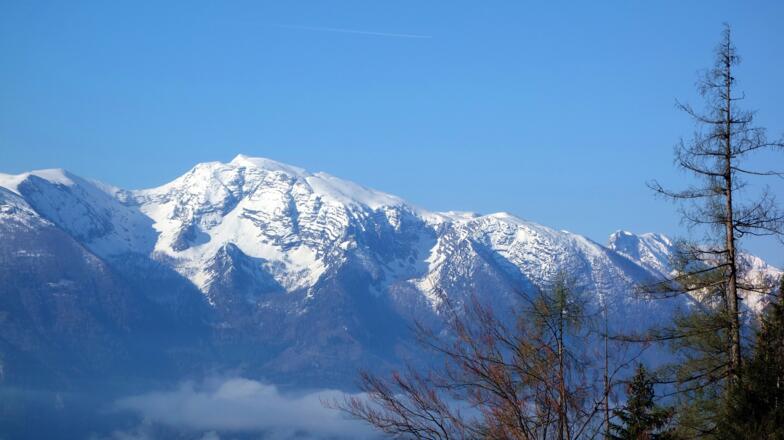 Rückblick zum Warscheneck um 800 m